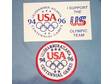 1994-1996 Olympic Games patch and sticker - United States